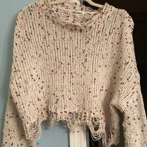 Like new cropped sweater